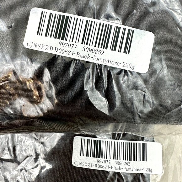 2 Premium Fleece Lined Warm Winter Tights 220g Thick Women +Size Black - Picture 6 of 9